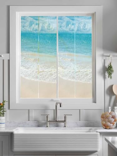Película para ventana Summer Beach 17.7x39.3 pulgadas miniatura 2