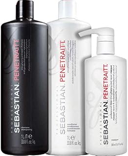 Sebastian Professional Penetraitt - Kit Reparação, Fortalecimento e Reconstrução Salon (3 Produtos)