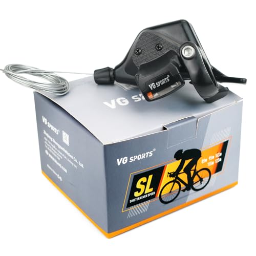 VG Sports 10 Speed MTB Groupset Bike Chain 11-42T Cassette 1x10 Speed Rear Derailleur& Shifter (10S 11-42T Set)