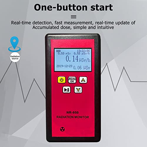 Rilevatore di radiazioni nucleari contatore Geiger...