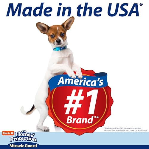 Image of Hartz Miracle Guard Dog and Puppy Dog Pads Max Absorbency 24 Hour Use Odor Eliminating No Leaks, 2XL Size, 20 Count (Pack of 2)