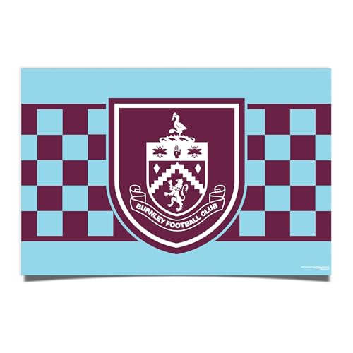 Poster Burnley FC Desert Cactus version A avec impression de haute précision