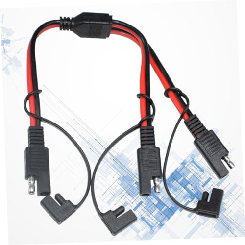 Conector rápido SAE y cable de alimentación alargador resistente para batería de coche 2