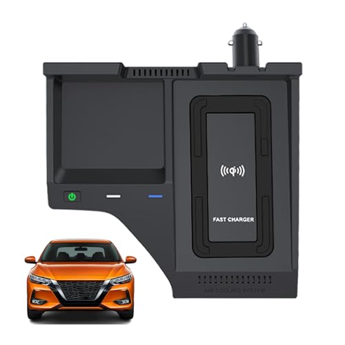 Chargeur sans fil voiture pour Nissan Sylphy 2020-2022 tapis induction Qi 15W