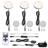 @ EINFACH ZU INSTALLIEREN: Alle Zubehörteile sind für eine einfache Installation vorgesehen. Sie haben zwei Möglichkeiten, die Unter baubeleuchtungs kits zu installieren. Sie können mit Schrauben oder 3M Klebe-Doppelaufklebern montiert werden. Machen Sie sich keine Sorgen, um Ihre Möbel zu beschädigen.