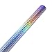iSpchen Pellicola adesiva a cambiamento di colore della carrozzeria dell'auto Pellicola adesiva olografica arcobaleno cromata Adesivo per auto con galvanica laser Pellicola vinilica per auto