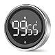 Kurzzeitwecker Liorque Digitaler Küchentimer mit Magnet und LED-Bildschirm