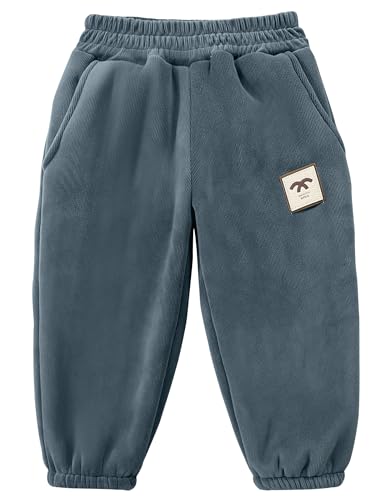 Pantalon de jogging polaire enfant pour l'école et les sorties nature