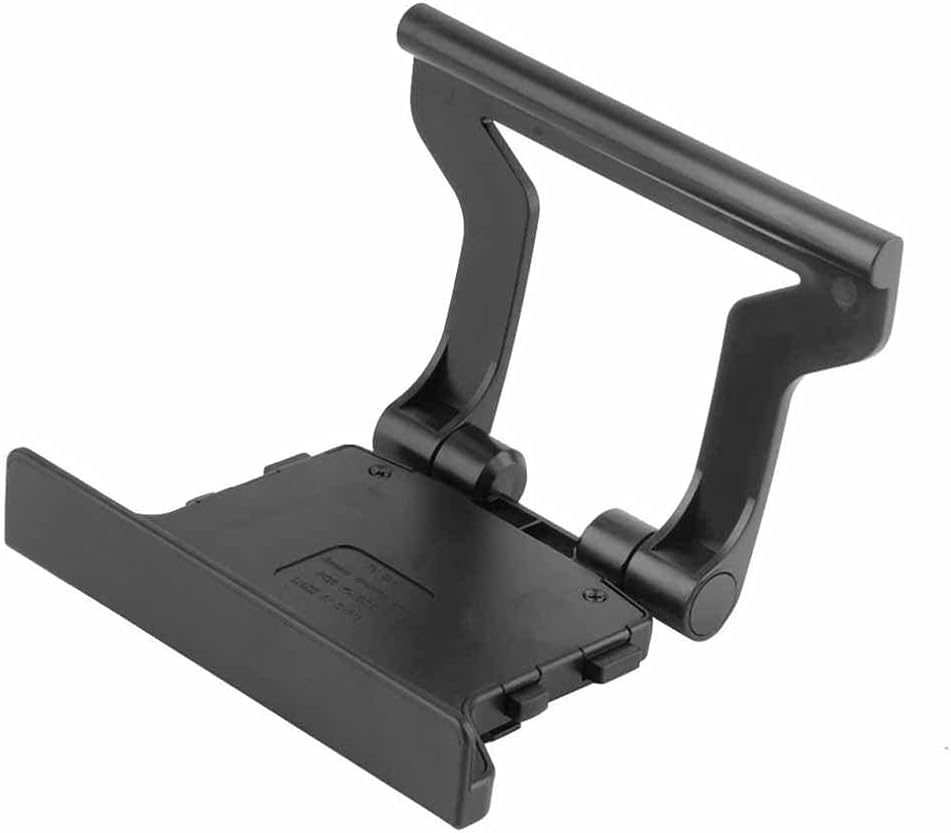 Use Black Plastic TV Clip Clamp Mount Mounting Stand Holder Suitable for 360 Kinect Sensor