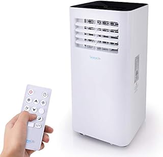 SereneLife SLPAC105W Compact Freestanding Portable Air Conditioner-10,000, 10,000 BTU with WiFi, assorted