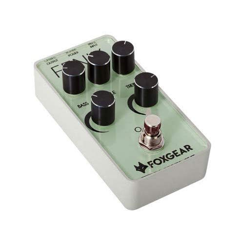 Foxgear Fenix Pédale d’effets pour guitare Overdrive/Distortion - Les Beatles, Paul McCartney, John Lennon, RIngo Starr, George Harrison Foxgear Fenix Pédale d'effets pour guitare Overdrive/Distortion – Image 3