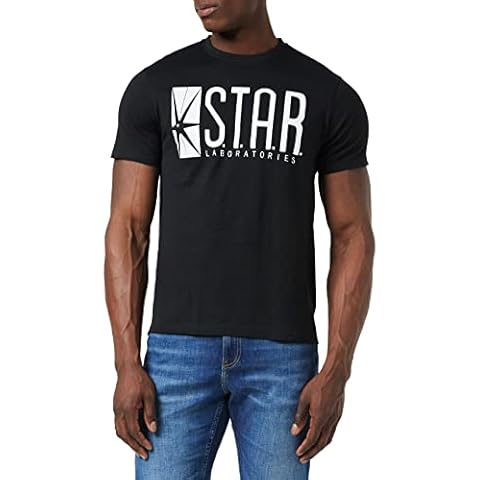 DC Comics Men's Star Labs T Shirt, XXL Cover