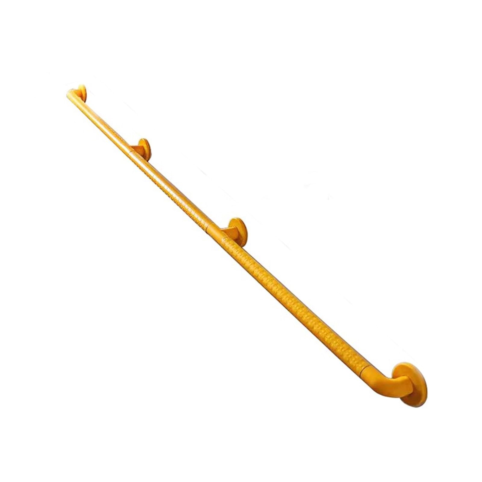 Pasamanos de Pared para Ducha, Antideslizantes, para baño, Interior y Exterior, Cocina, Escalera (Amarillo, 200 cm/79 Pulgadas)