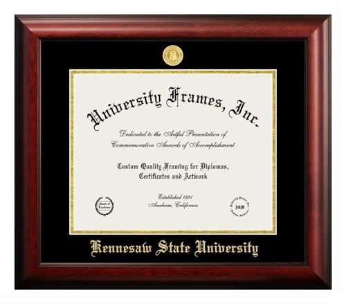 Campus Images GA986GED Kennesaw State University Embossed Diploma Frame, 11