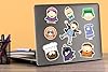 South Park Character Sticker Pack Bundle – Die-Cut Vinyl Large Deluxe Stickers Variety Pack for Laptop, Water Bottle, Scrapbooking, Tablet, Indoor & Outdoor – Set of 50 #4