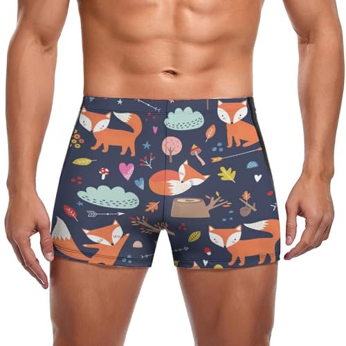 Slip de bain renard pour homme short de natation