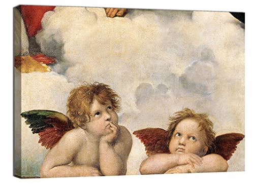 Canvashop Quadro Angeli di Raffaello Sanzio Cm