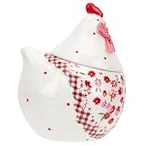 Porte-bijoux de bureau en céramique – vous pouvez offrir ce pot en forme de poule à vos amis, ils en seront ravis. boîte à bijoux