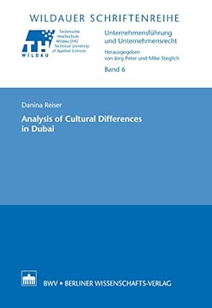 Analysis of Cultural Differences in Dubai book cover