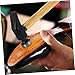 TEHAUX Shoe Making Hammer Wooden Handle Shoe Repairing Tool Fret Hammer Portable