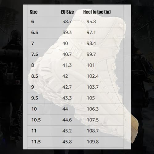 Men's Waterproof Side Zipper Outdoor Combat Boots, Tactical Boots, Men's Military Tactical Work Side Zipper Lightweight Comfortable Orthopedic Hiking Motorcycle Combat Boot2