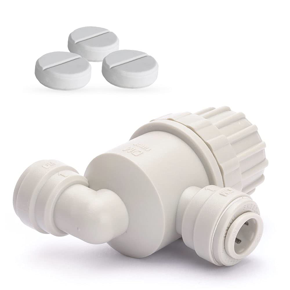 Desinfektion-Set für Wasserfilter mit 1/4 Zoll Quick Connect Anschluss, Desinfektionsmittel Desinfektion für Tafelwasseranalagen Sprudelanlagen Sprudelgeräte Sprudelux