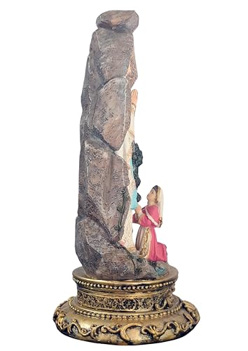 Generic Our Lady of Lourdes Grotto-Mother Mary 10 Inch - Image 5