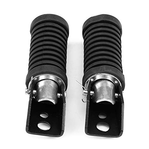 Repose-pieds arrière GN 125 Tbest en caoutchouc noir pour moto GN 250