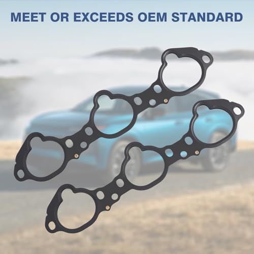 Image of Intake Manifold Gasket Set Compatible with Nissan Infiniti Vehicle 3.5L V6 Gas 2007-2024 Altima Maxima Murano Pathfinder Quest 2014-2016 QX60 JX35, Replace#MS97143