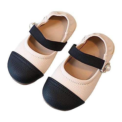 Simple Kids Girls Shoes Spring/Summer Short Heel Pearl Buckle Colored Casual Shoes Party Soccer Slides for Girls