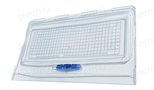 Image of SHRITHU Vegetable Box Cover LID Fridge Compatible With LG Automatic Refrigerator Single Door Fridge 215 To 270 Liter Chiller Tray Pack Of 1 Part Code 3550JF1012, Transparent