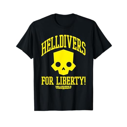 Helldivers 2 Sony PlayStation Video Game for Liberty! Icon T-Shirt