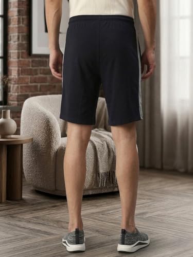 Image of Lux Cozi Men's Cotton Regular Fit Solid Shorts with Side Pockets | Shorts for Men | Pack of 1