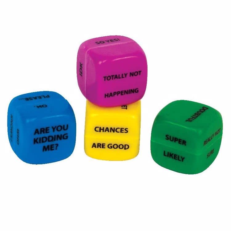 Fortune Dice Novelty Toys and Games 10x pcs Random Mix