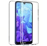 carcasas huawei y5 2017 ✩ Protección Total y completa ** Protección Integral ¡ transparente, 2 fundas que se fusionan en una sola. La funda queda adherida a la pantalla del dispositivo por encaje de una sobre otra