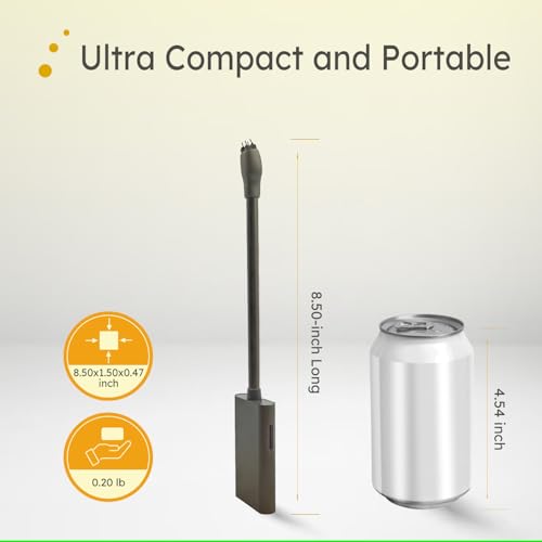 Encendedor eléctrico recargable USB-C resistente al viento miniatura 7