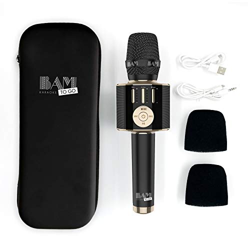 BAM KARAOKE TO GO: Karaoke Mic - Wireless High-Definition Mic, Built-In Speaker 8W, Bluetooth Connection, 4 Voice Effects - Image 2