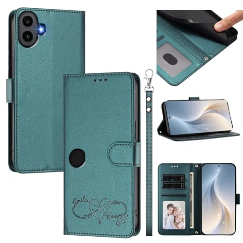 �X�}�z�P�[�X �Ή��@�� for Nothing CMF Phone 1 �X�}�z�P�[�X�y�J�[�h�E�������[�X���b�g�t�� �E�H���b�g�f�U�C�� �t���b�v�X�^���h �����h�~�@�\�zGreen