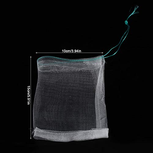 Sacos de proteção de frutas, 100 peças de malha para proteção de frutas e plantas, sacos de malha re