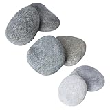 Pierres à peindre plates : prêtes à peindre directement sorties du sachet, travail nécessaire, pierres artistiques pour les loisirs créatifs