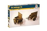 Contiene 2 modelos Italeri- SD Anhanger 51 - Kit de Escala 1:35 (8001283064507)