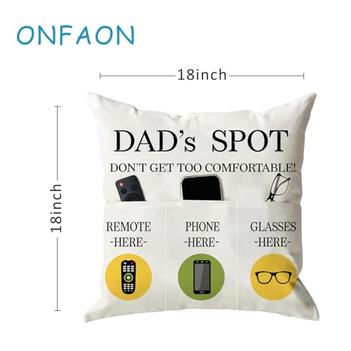 Opiniones y reviews de cojines dia del padre favoritos de las personas. 19 cojines dia del padre marca ONFAON (3)