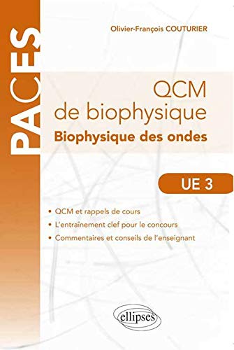 Télécharger QCM de Biophysique des Ondes UE3 QCM & Rappels de Cours Gratuit