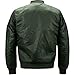 TACVASEN Men's Jackets Zip Up Hiking Fishing Thick Outwear Fall Winter Outwear Green, 2XL