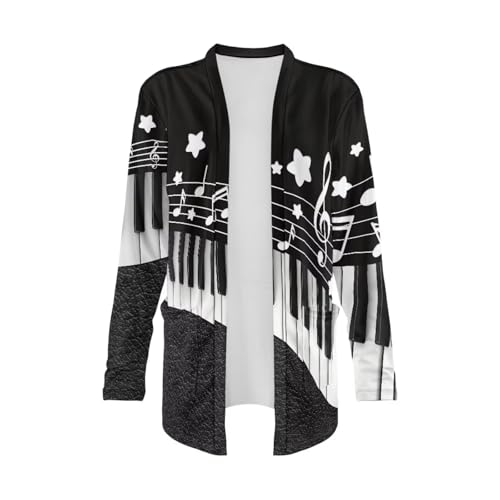 Image of Womens Open Fron Cardigan Sweaters Long Sleeve Tops Daily Coats