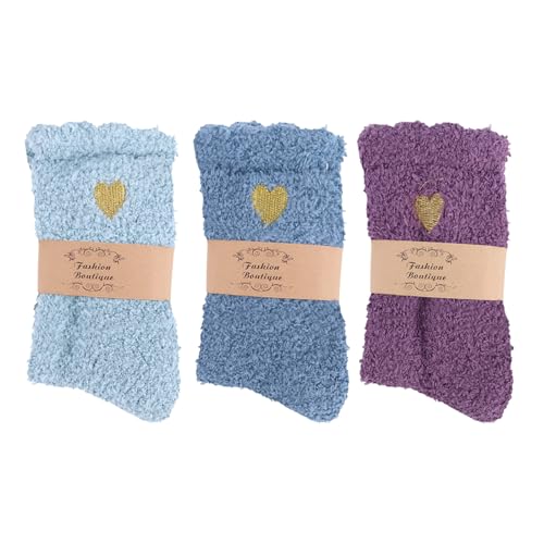 Chaussettes ultra-douces en polaire corail de qualité supérieure pour un confort durable