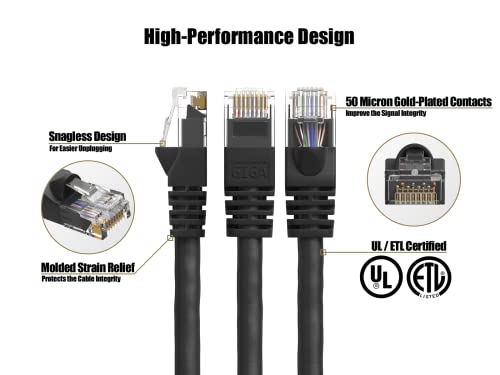 Cable Leader Cat 6 UTP Snagless Ethernet 6 ft miniatura 2