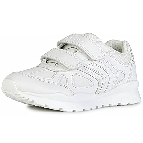 Geox J Pavel C, Sneakers Niños, Blanco, 32 EU