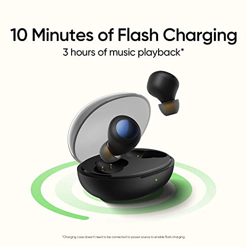 Image of realme Buds Q2s Bluetooth Truly Wireless in Ear Earbuds with Mic, Fast Charging & Up to 30Hrs Playtime (Black)