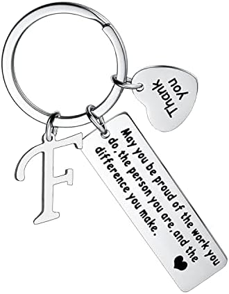 Portachiavi Regalo Per Colleghi Con Incisione | Thank You For Being An Important Piece | Confezione In Velluto | Idea Addio, Ringraziamento, Natale - 4